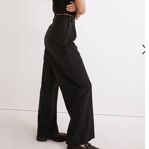 Madewell The Tall Harlow Wide-Leg Pant NH244 - Picture 2 of 5